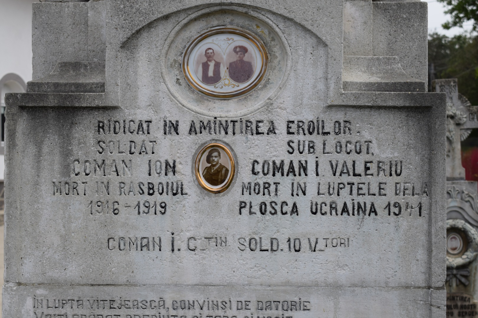 Memoria Marelui Război. Județul Argeș - Valea Popii - Monument ...